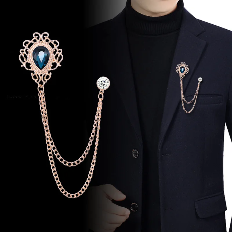 Vintage Collection - Épingle à revers en cristal strass
