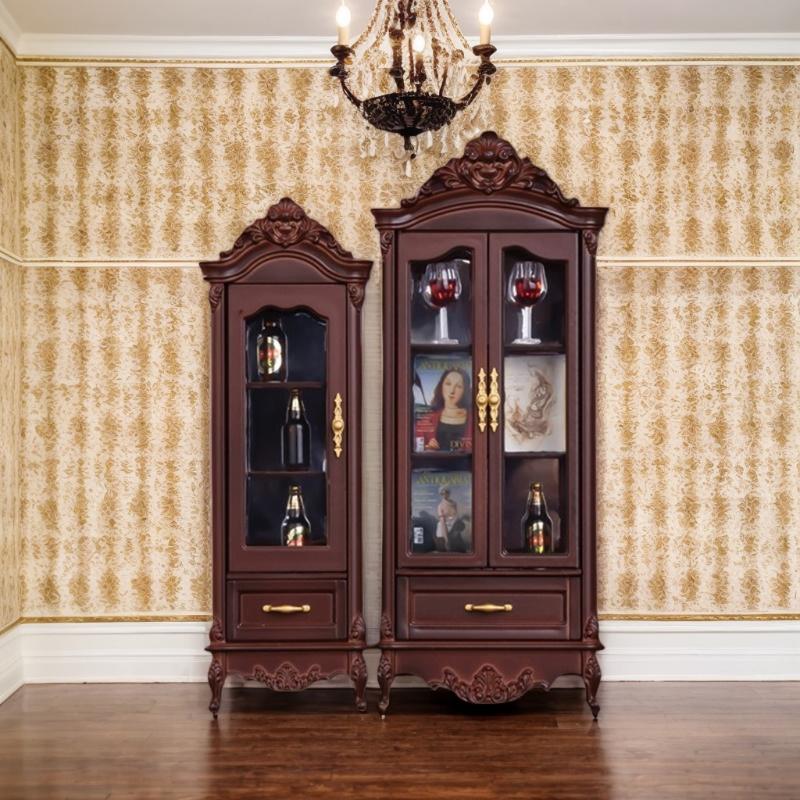 Vintage Collectible Dolls - Armoire de rangement Miniature Vintage, meubles