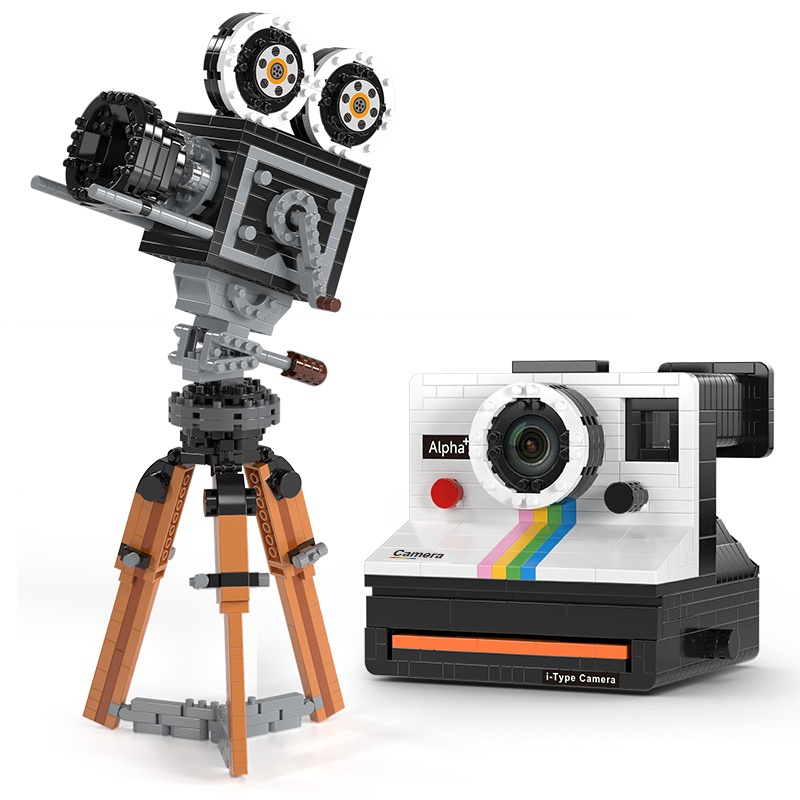 Collectible Vintage Cameras - Mini blocs de construction Vintage, 802