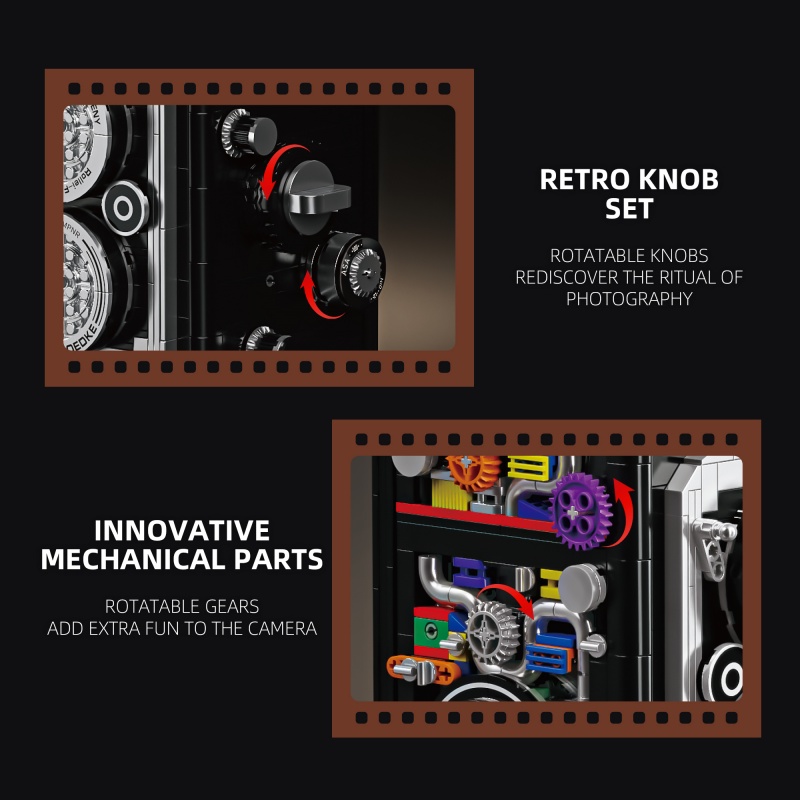 Ensemble de blocs de construct - Collectible Vintage Cameras avis et prix