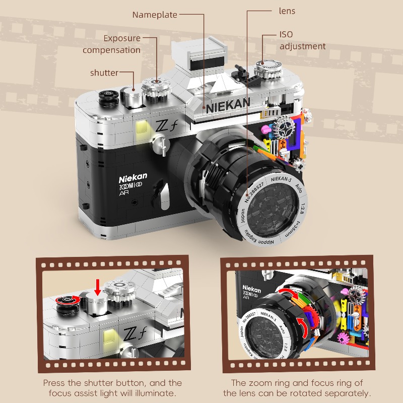 865 ou 805 pièces de blocs de  - Collectible Vintage Cameras avis et prix