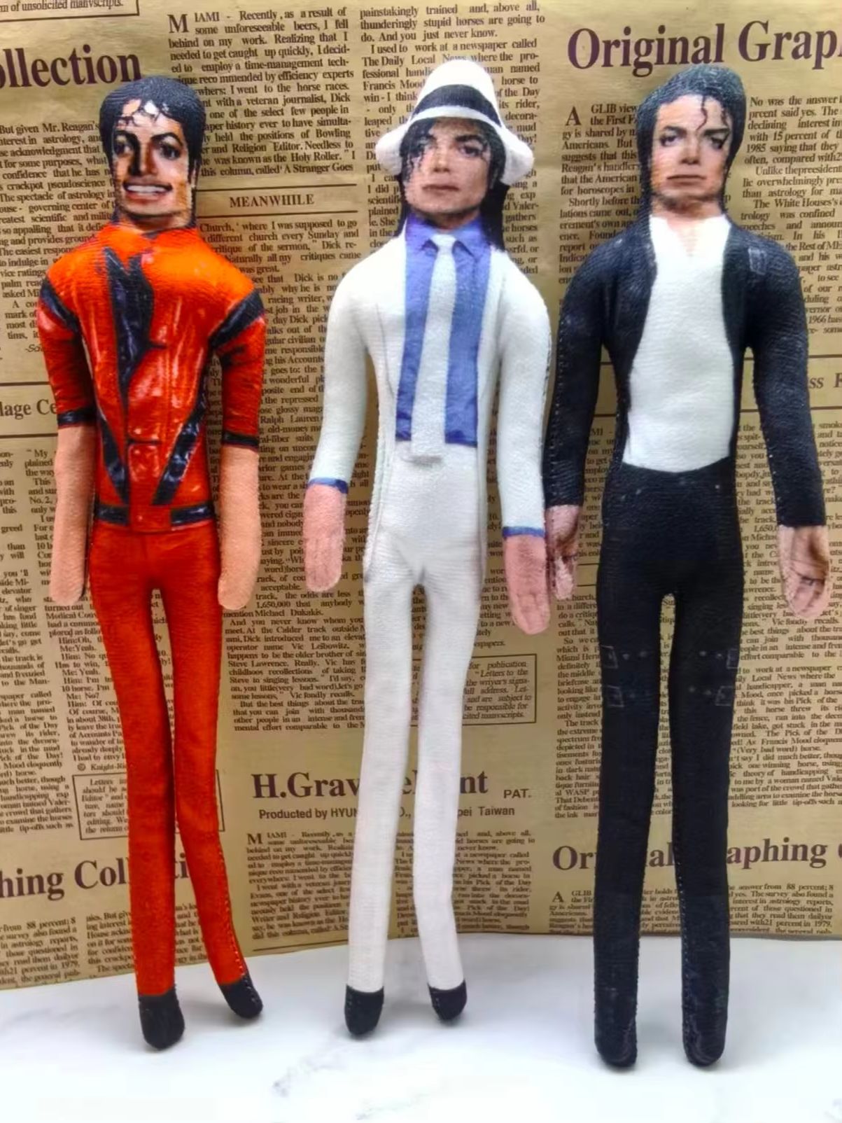 Figurine en peluche vintage MJ - Vintage Collectible Dolls avis et prix