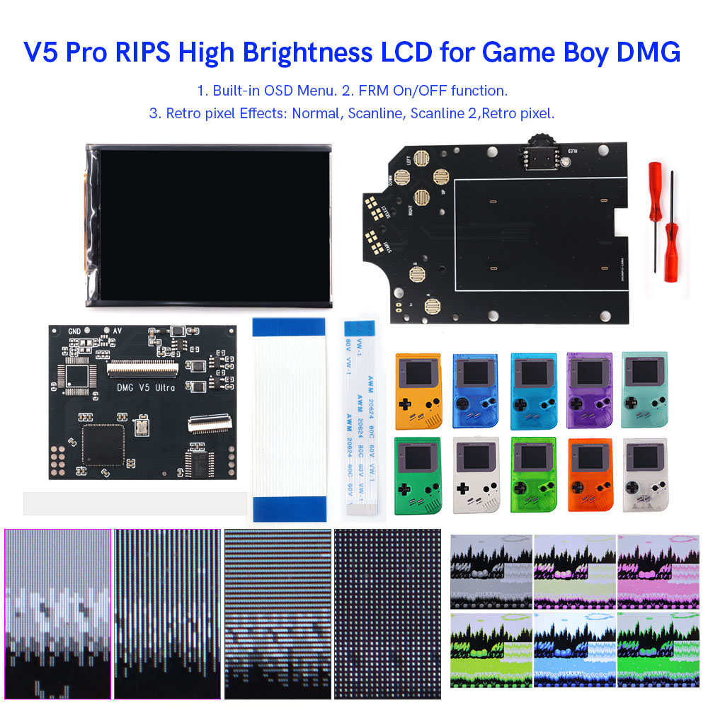 HISPEEDIDO pour GB Dmg V5 Pro, - Vintage Game Collection avis et prix