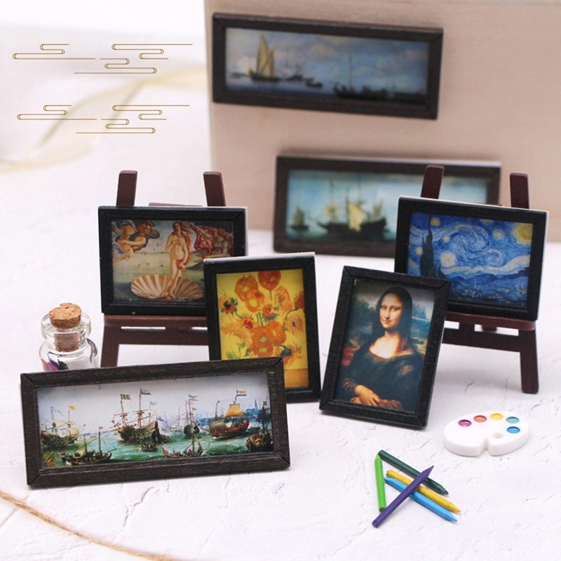 Peinture à l'huile Miniature V - Vintage Collectible Dolls avis et prix