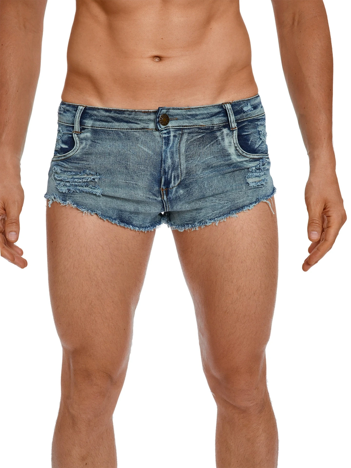 Shorts en jean taille basse po - Vintage Collectible Buttons avis et prix